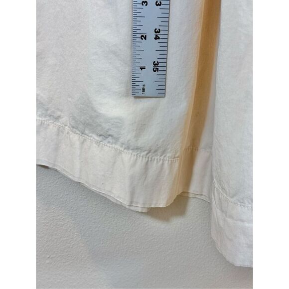 Free People Cassia Pleated Wide Leg Contemporary Cream Trousers Pants Women’s 8 - Picture 10 of 14